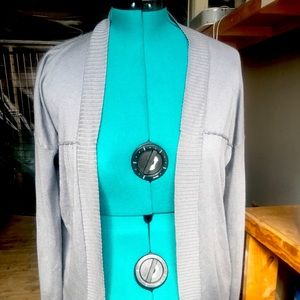 Grey Banana Republic long cardigan